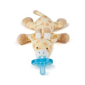Mary Meyer WubbaNub GIRAFFE Pacifier Holder 7" Plush Stuffed Animal Sanitized
